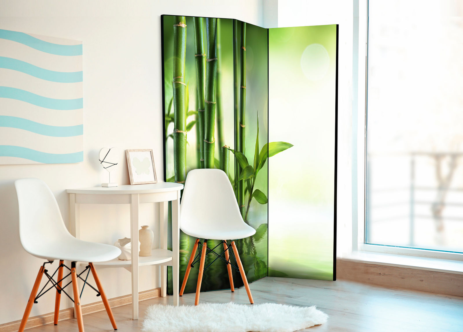 Διαχωριστικο Δωματιου - Green Bamboo Ηχοαπορροφητικο 135x172cm