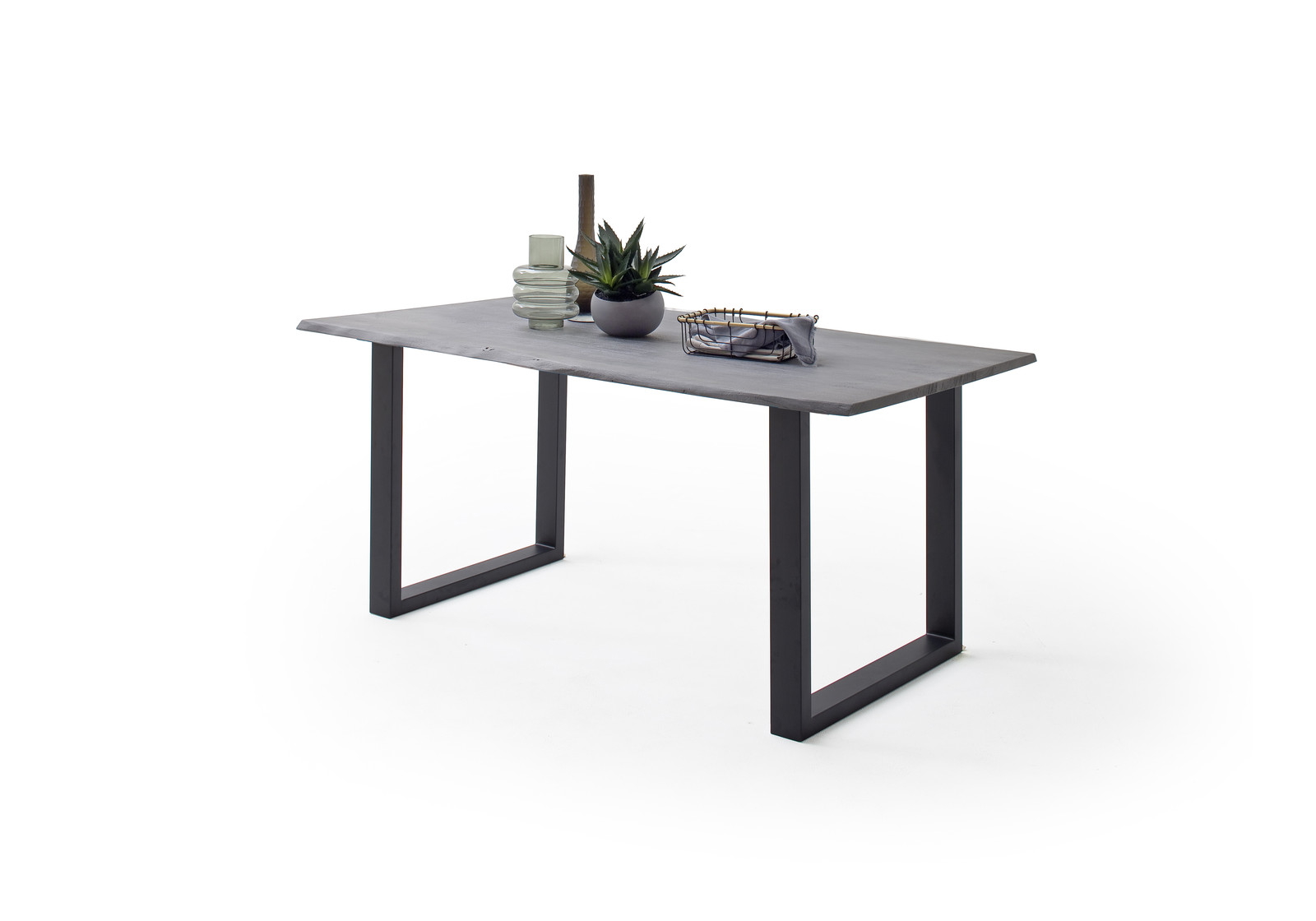 Bria Χειροποιητο Τραπεζι Μασιφ Ακακια Γκρι \ Ανθρακι Διαφορες Διαστασεις