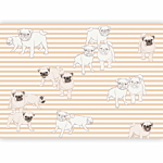 Φωτοταπετσαρια - Playful Dogs Αδιαβροχη 150x105cm