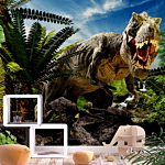 Φωτοταπετσαρια - Angry Tyrannosaur Αδιαβροχη 150x105cm