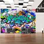 Φωτοταπετσαρια - Graffiti: Blue Theme Αδιαβροχη 400x280cm