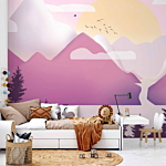 Φωτοταπετσαρια - Landscape At Sunset - Third Variant Αδιαβροχη 350x245cm