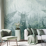 Φωτοταπετσαρια - Deer In Ferns - Third Variant Αδιαβροχη 200x140cm