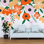 Φωτοταπετσαρια - Colorful Bloom - First Variant Αδιαβροχη 100x70cm