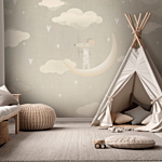Φωτοταπετσαρια - Mouse On The Moon Αδιαβροχη 250x175cm