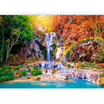 Φωτοταπετσαρια - Tat Kuang Si Waterfalls Αδιαβροχη 350x245cm