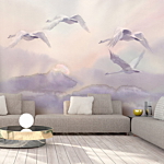 Φωτοταπετσαρια - Flying Swans Αδιαβροχη 250x175cm