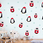 Φωτοταπετσαρια - Brawling Penguins Αδιαβροχη 400x280cm