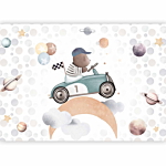 Φωτοταπετσαρια - Teddy Bear In A Racing Car Αδιαβροχη 400x280cm