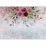 Φωτοταπετσαρια - Summer Bloom - Plant Motif With Flowers And Leaves In Pink Tones Αδιαβροχη 400x280cm