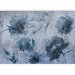 Φωτοταπετσαρια - Blue Peonies Αδιαβροχη 100x70cm