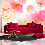 Φωτοταπετσαρια - Pastel Peonies Αδιαβροχη 150x105cm