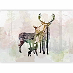 Φωτοταπετσαρια - Forest Family Αδιαβροχη 350x245cm