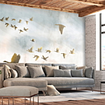 Φωτοταπετσαρια - Golden Geese Αδιαβροχη 400x280cm