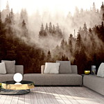 Φωτοταπετσαρια - Mountain Forest (sepia) Αδιαβροχη 250x175cm