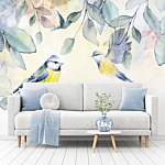 Φωτοταπετσαρια - Colorful Titmouse Αδιαβροχη 200x140cm