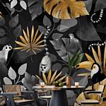 Φωτοταπετσαρια - Happy Lemurs Αδιαβροχη 150x105cm