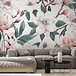 Φωτοταπετσαρια - Watercolor Magnolias - Second Variant Αδιαβροχη 350x245cm