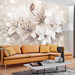 Φωτοταπετσαρια - Diamond Lilies Αδιαβροχη 150x105cm