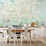 Φωτοταπετσαρια - Blossoming Among Pastels - Abstract With Floral Motif And Patterns Αδιαβροχη 400x280cm