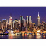 Φωτοταπετσαρια - Nyc: Night City Αδιαβροχη 150x105cm