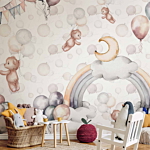 Φωτοταπετσαρια - Bears In The Sky Αδιαβροχη 250x175cm