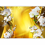 Φωτοταπετσαρια - Orchid In Gold Αδιαβροχη 450x315cm