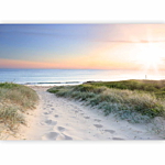 Φωτοταπετσαρια - Morning Walk On The Beach Αδιαβροχη 150x105cm