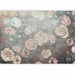 Φωτοταπετσαρια - Misty Nature - Muted Rose Flowers On A Background In Grey Tones Αδιαβροχη 350x245cm