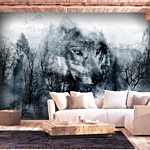 Φωτοταπετσαρια - Mountain Predator (black And White) Αδιαβροχη 100x70cm