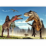 Φωτοταπετσαρια - Fighting Dinosaurs Αδιαβροχη 150x105cm