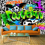 Φωτοταπετσαρια - Football Graffiti Αδιαβροχη 350x245cm