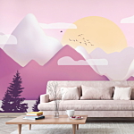 Φωτοταπετσαρια - Landscape At Sunset - Third Variant Αδιαβροχη 350x245cm