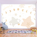 Φωτοταπετσαρια - Phases Of The Moon Among Stardust Αδιαβροχη 100x70cm