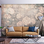 Φωτοταπετσαρια - Misty Nature - Orange Flowers On A Non-uniformly Textured Background Αδιαβροχη 350x245cm