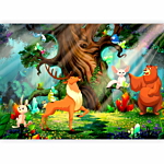 Φωτοταπετσαρια - Bear And Friends Αδιαβροχη 100x70cm