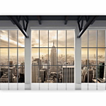 Φωτοταπετσαρια - Clouds Over New York City Αδιαβροχη 200x140cm