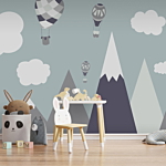 Φωτοταπετσαρια - Balloon Land Αδιαβροχη 350x256cm
