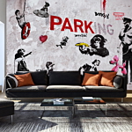 Φωτοταπετσαρια - [banksy] Graffiti Diveristy Αδιαβροχη 150x105cm