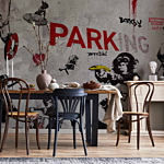 Φωτοταπετσαρια - [banksy] Graffiti Diveristy Αδιαβροχη 150x105cm