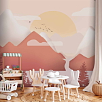 Φωτοταπετσαρια - Landscape At Sunset - First Variant Αδιαβροχη 200x140cm