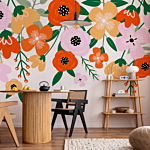 Φωτοταπετσαρια - Colorful Bloom - First Variant Αδιαβροχη 100x70cm