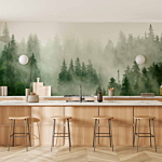 Φωτοταπετσαρια - Mountain Forest (green) Αδιαβροχη 400x280cm