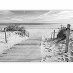 Φωτοταπετσαρια - On The Beach - Black And White Αδιαβροχη 250x175cm