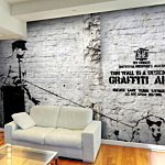 Φωτοταπετσαρια - Banksy - Graffiti Area Αδιαβροχη 350x245cm
