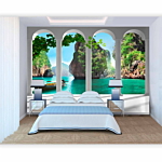 Φωτοταπετσαρια - On The Terrace Αδιαβροχη 350x256cm