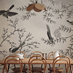 Φωτοταπετσαρια - Birds In The Garden - Third Variant Αδιαβροχη 200x140cm