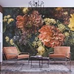 Φωτοταπετσαρια - Retro Flowers - First Variant Αδιαβροχη 300x210cm