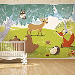 Φωτοταπετσαρια - Funny Animals Αδιαβροχη 100x70cm