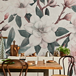Φωτοταπετσαρια - Watercolor Magnolias - Second Variant Αδιαβροχη 350x245cm